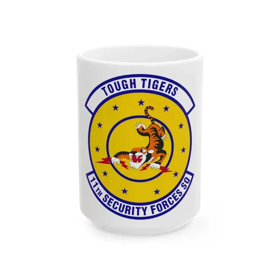 11 Security Forces Squadron USAF (U.S. Air Force) White Coffee Mug 15oz - Go Mug Yourself