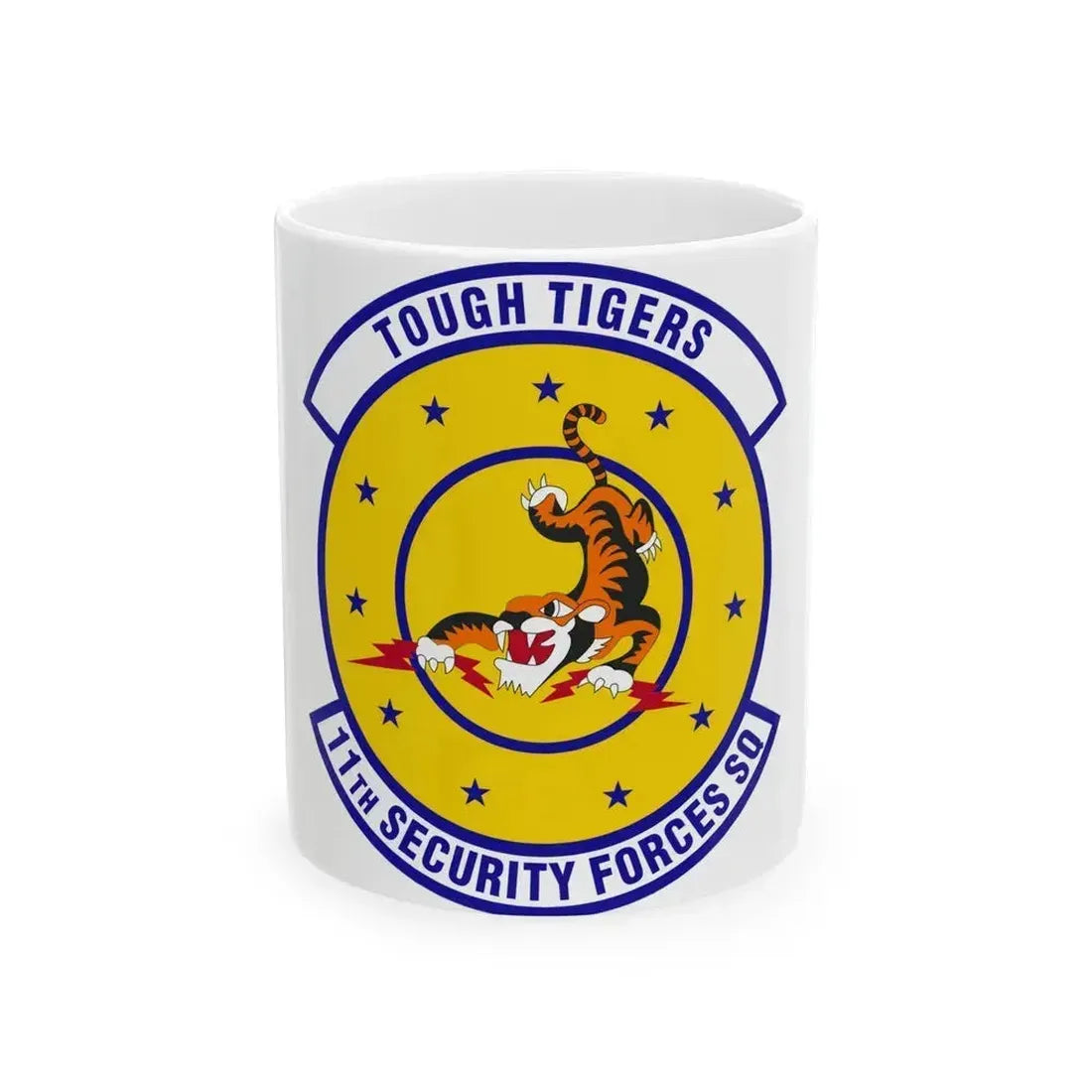 11 Security Forces Squadron USAF (U.S. Air Force) White Coffee Mug - Go Mug Yourself