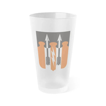 11 Signal Battalion 2 (U.S. Army) Frosted Pint Glass 16oz Default Title - Go Mug Yourself