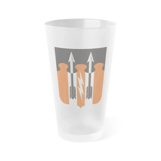 11 Signal Battalion 2 (U.S. Army) Frosted Pint Glass 16oz Default Title - Go Mug Yourself