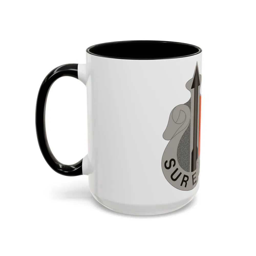 11 Signal Battalion (U.S. Army) Accent Coffee Mug-Go Mug Yourself