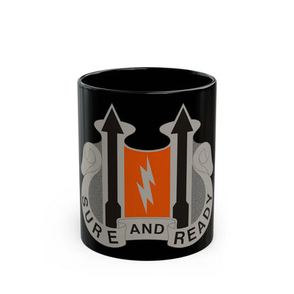 11 Signal Battalion (U.S. Army) Black Coffee Mug-11oz-Go Mug Yourself