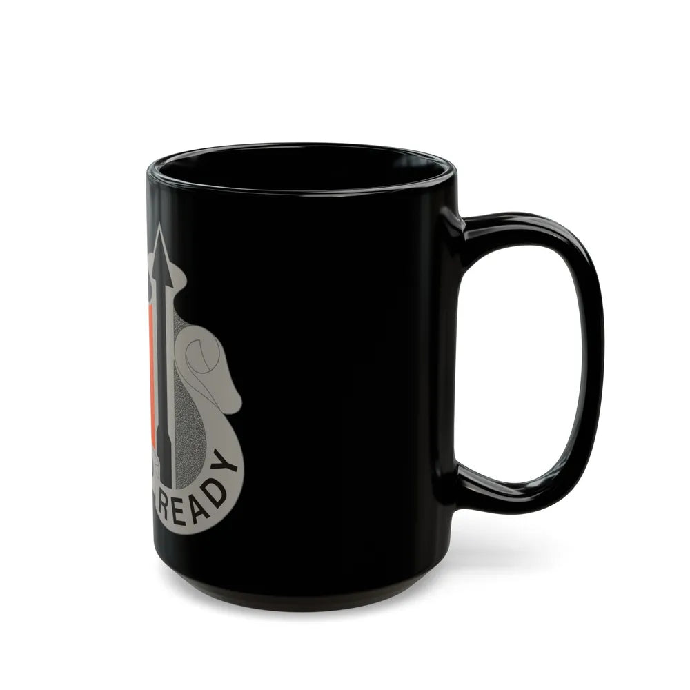 11 Signal Battalion (U.S. Army) Black Coffee Mug-Go Mug Yourself