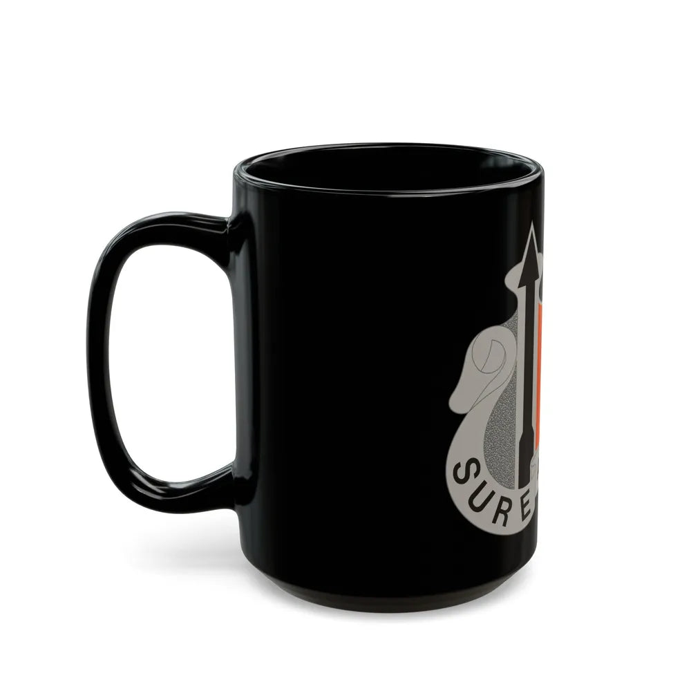 11 Signal Battalion (U.S. Army) Black Coffee Mug-Go Mug Yourself