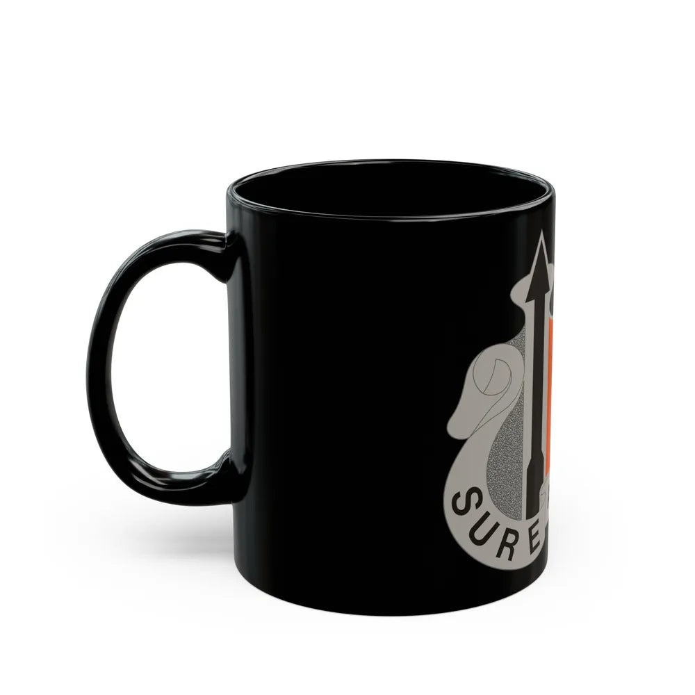 11 Signal Battalion (U.S. Army) Black Coffee Mug-Go Mug Yourself