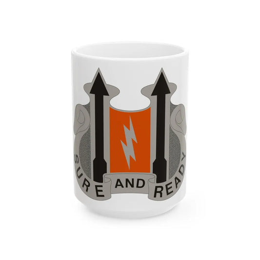 11 Signal Battalion (U.S. Army) White Coffee Mug-15oz-Go Mug Yourself