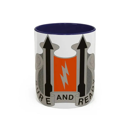 11 Signal Battalion (U.S. Army) Accent Coffee Mug 11oz Navy - Go Mug Yourself