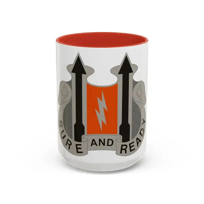 11 Signal Battalion (U.S. Army) Accent Coffee Mug 11oz Pink - Go Mug Yourself