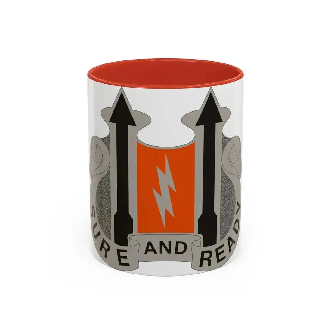 11 Signal Battalion (U.S. Army) Accent Coffee Mug 11oz Red - Go Mug Yourself