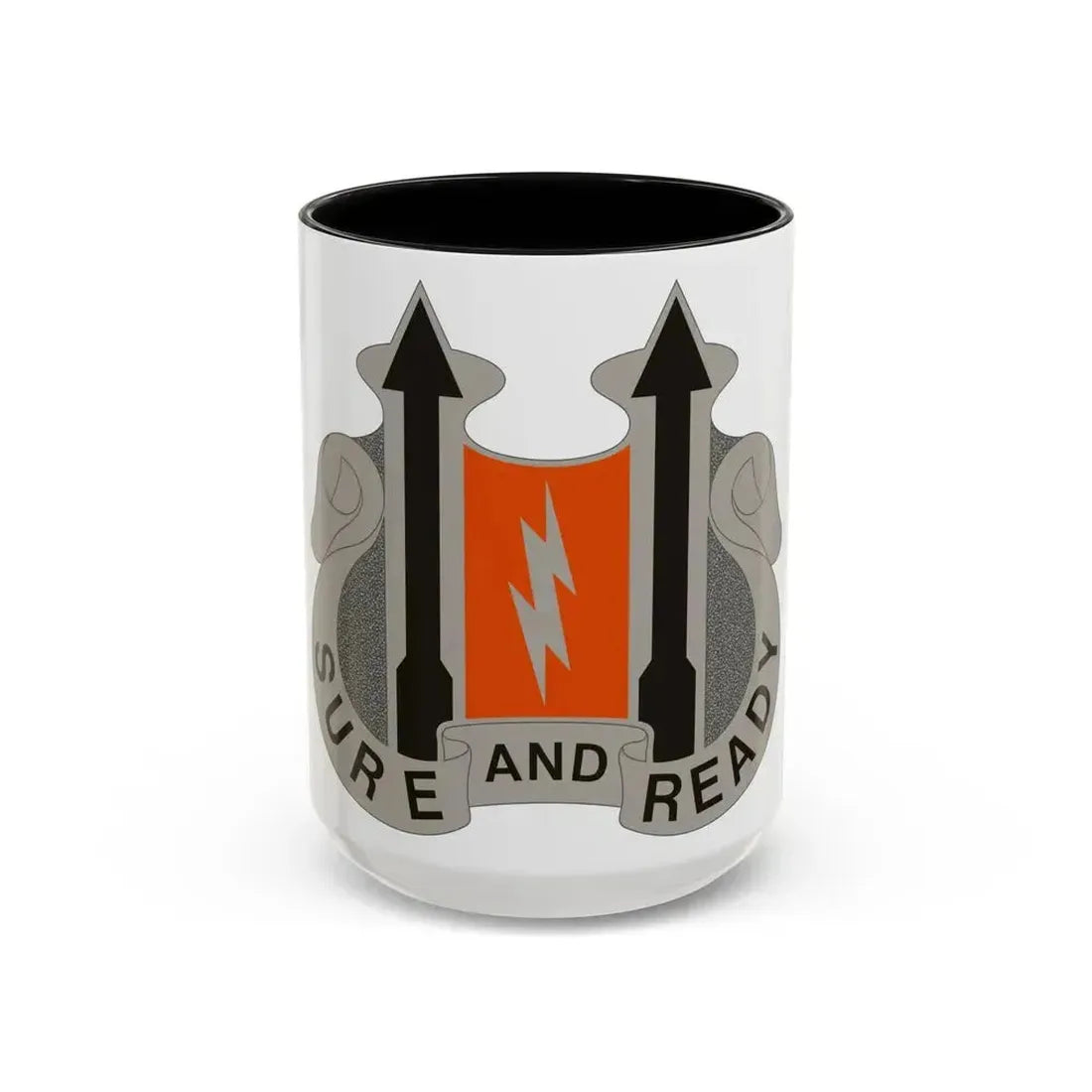 11 Signal Battalion (U.S. Army) Accent Coffee Mug 15oz Black - Go Mug Yourself