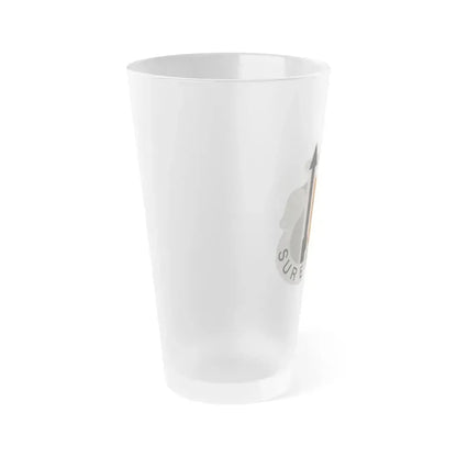 11 Signal Battalion (U.S. Army) Frosted Pint Glass 16oz - Go Mug Yourself