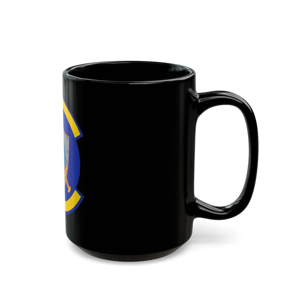 11 Space Warning Squadron USSF (U.S. Air Force) Black Coffee Mug-Go Mug Yourself