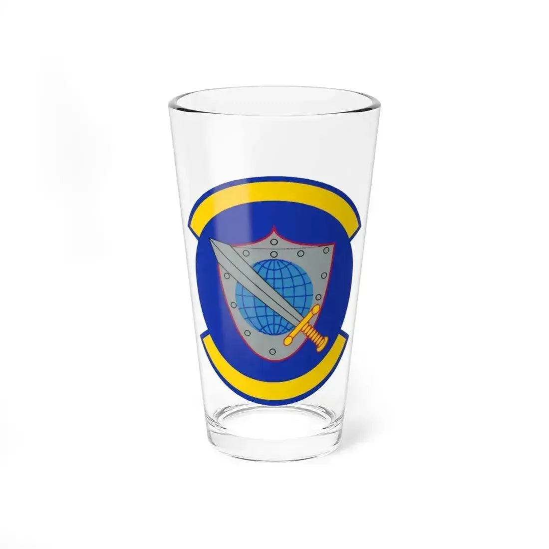 11 Space Warning Squadron USSF (U.S. Air Force) Pint Glass 16oz 16oz - Go Mug Yourself