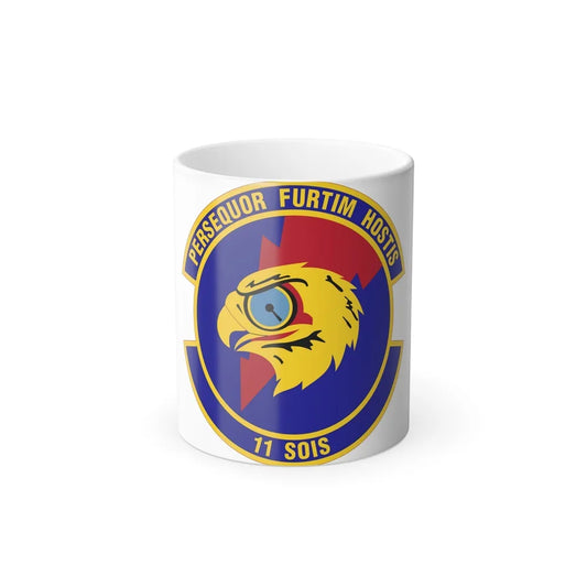 11 Special Operations Intelligence Squadron AFSOC (U.S. Air Force) Color Changing Coffee Mug-11oz-Go Mug Yourself