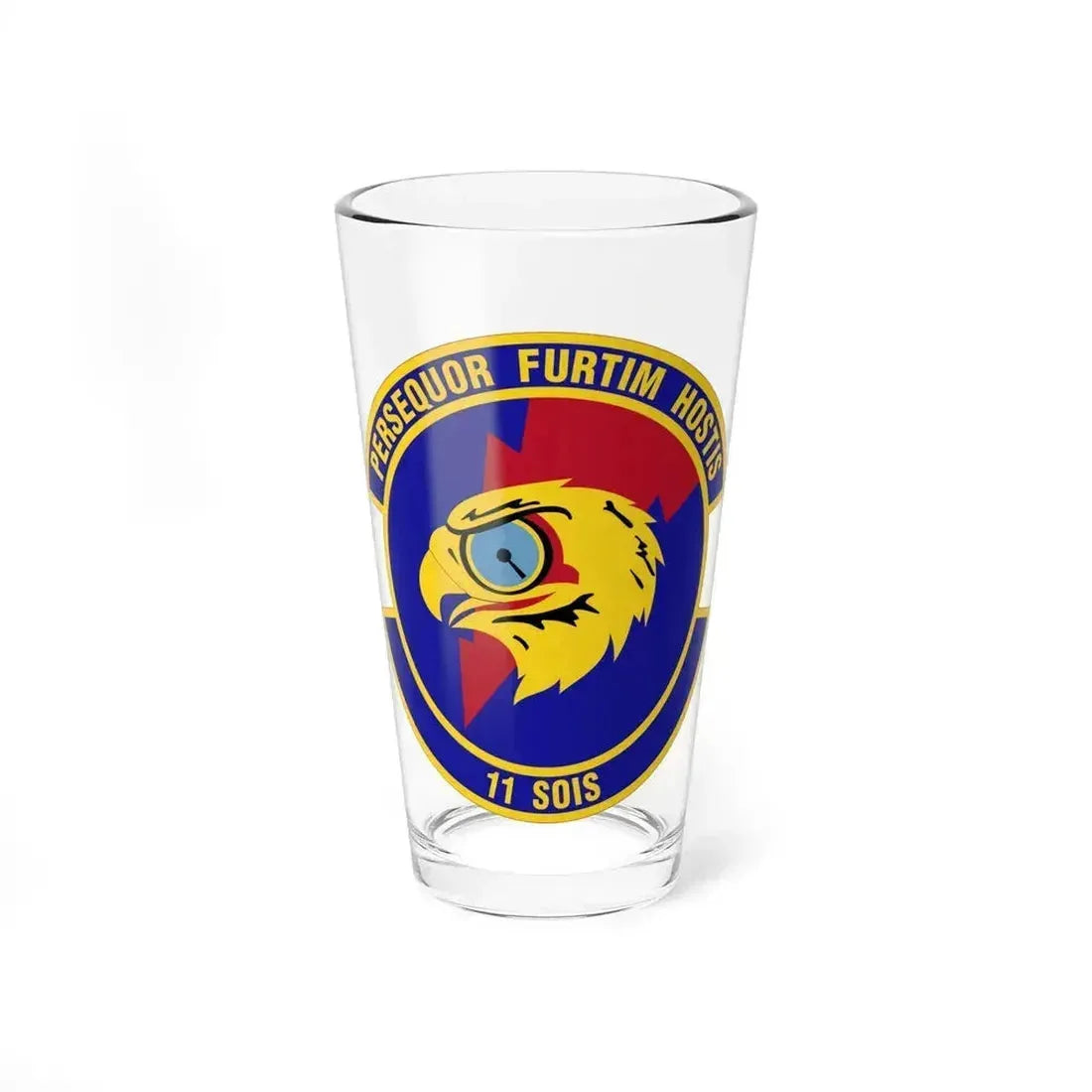 11 Special Operations Intelligence Squadron AFSOC (U.S. Air Force) Pint Glass 16oz 16oz - Go Mug Yourself