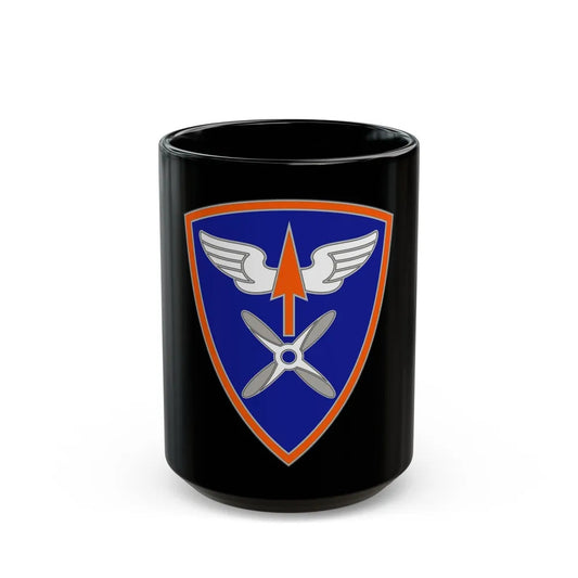 110 Aviation Brigade (U.S. Army) Black Coffee Mug-15oz-Go Mug Yourself