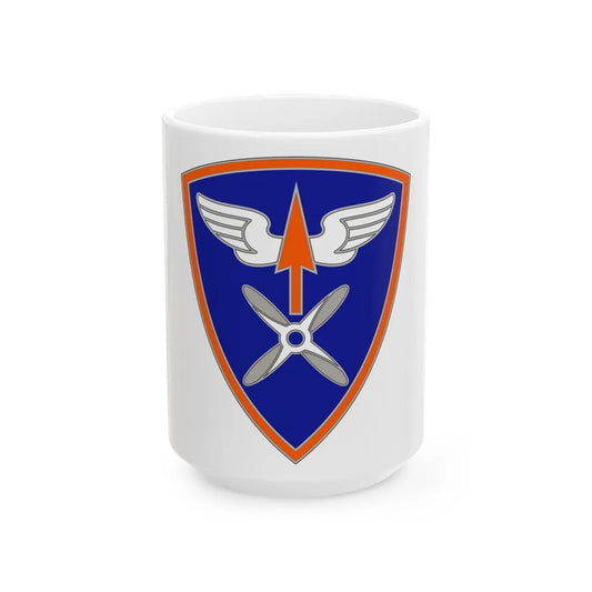 110 Aviation Brigade (U.S. Army) White Coffee Mug-15oz-Go Mug Yourself