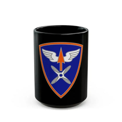 110 Aviation Brigade (U.S. Army) Black Coffee Mug 15oz - Go Mug Yourself