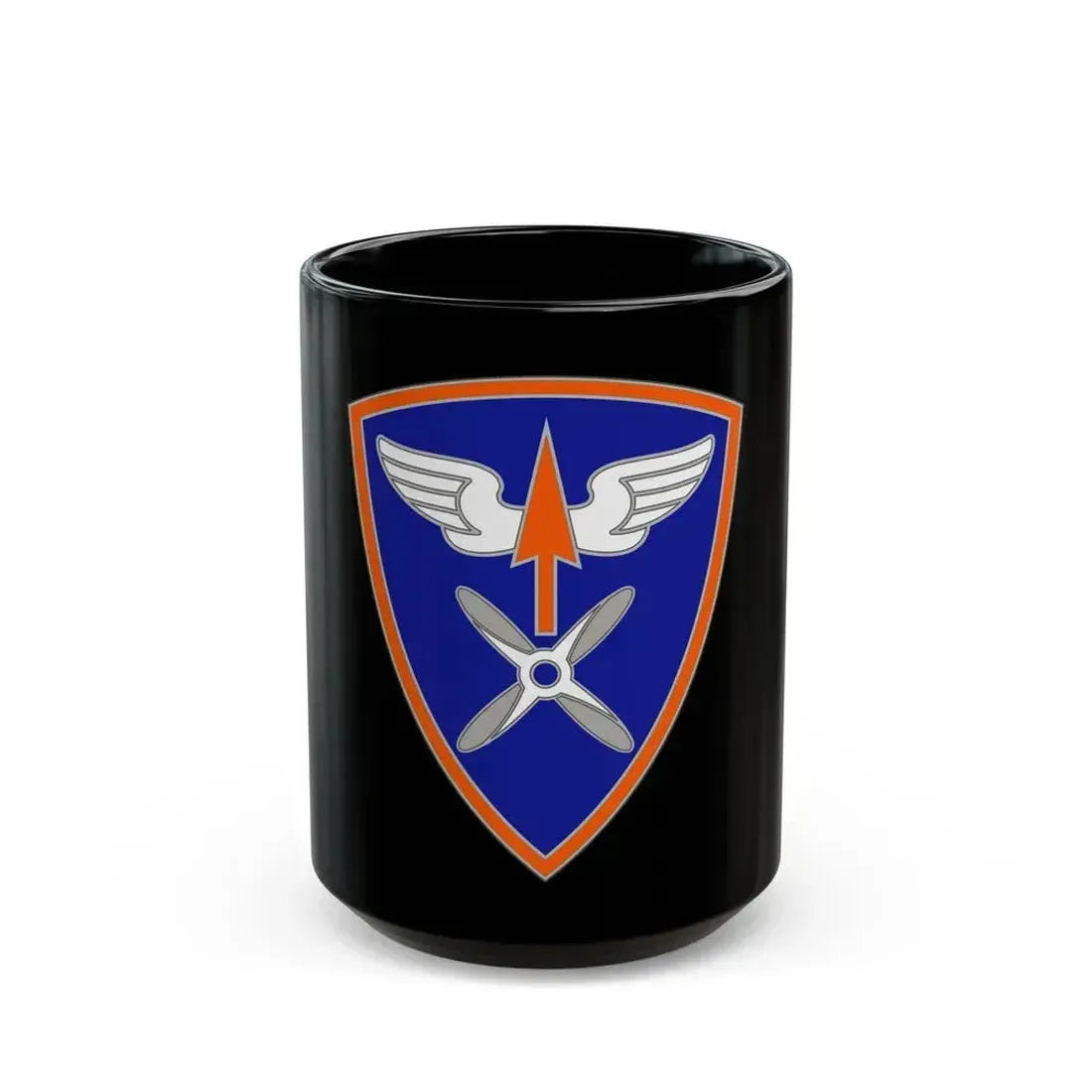 110 Aviation Brigade (U.S. Army) Black Coffee Mug 15oz - Go Mug Yourself