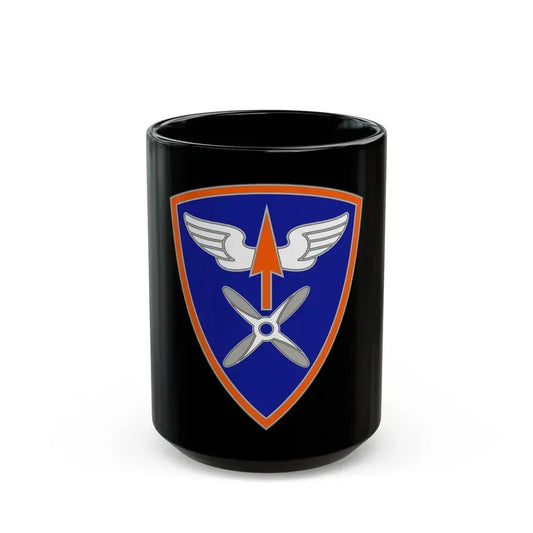 110 Aviation Brigade (U.S. Army) Black Coffee Mug 15oz - Go Mug Yourself