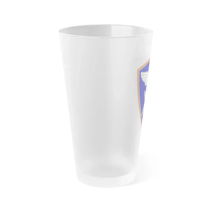110 Aviation Brigade (U.S. Army) Frosted Pint Glass 16oz - Go Mug Yourself