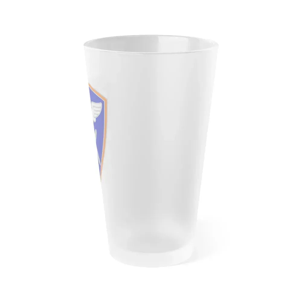 110 Aviation Brigade (U.S. Army) Frosted Pint Glass 16oz - Go Mug Yourself
