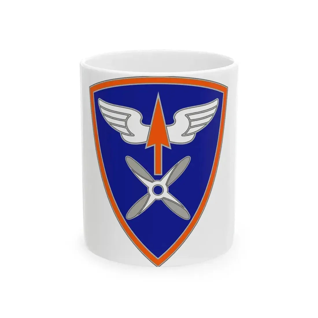 110 Aviation Brigade (U.S. Army) White Coffee Mug 11oz - Go Mug Yourself