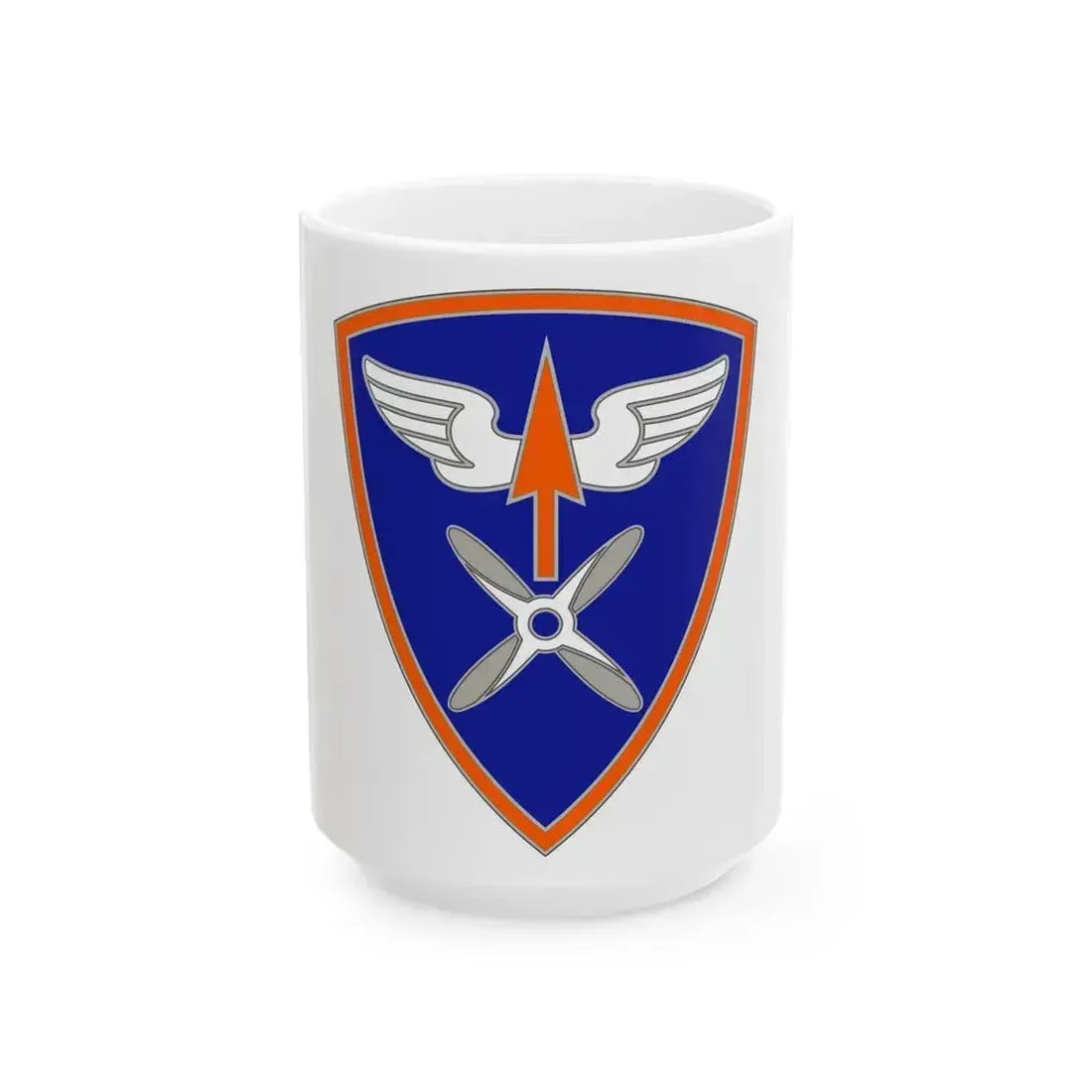 110 Aviation Brigade (U.S. Army) White Coffee Mug 15oz - Go Mug Yourself