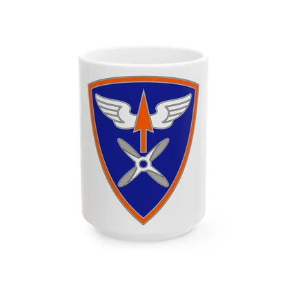 110 Aviation Brigade (U.S. Army) White Coffee Mug 15oz - Go Mug Yourself