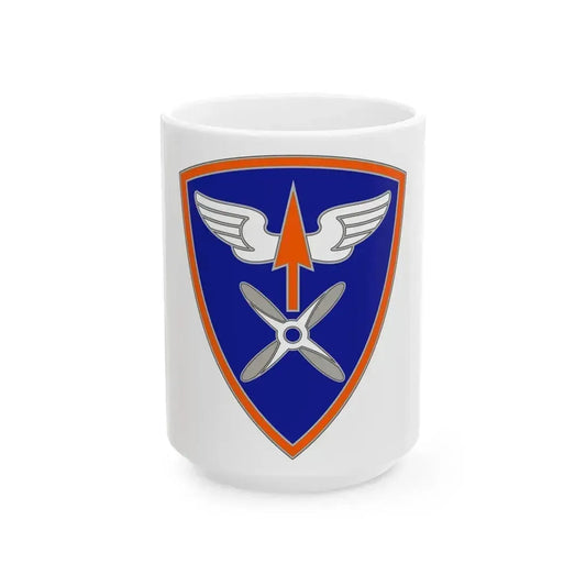 110 Aviation Brigade (U.S. Army) White Coffee Mug 15oz - Go Mug Yourself