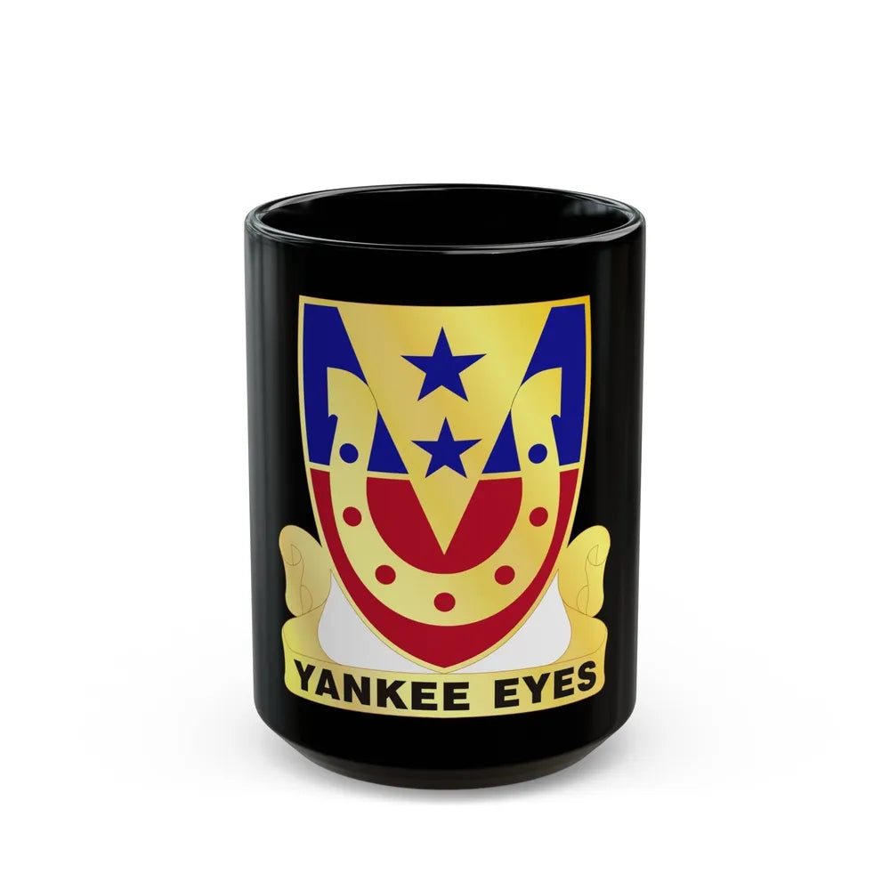 110 Cavalry Regiment (U.S. Army) Black Coffee Mug-15oz-Go Mug Yourself