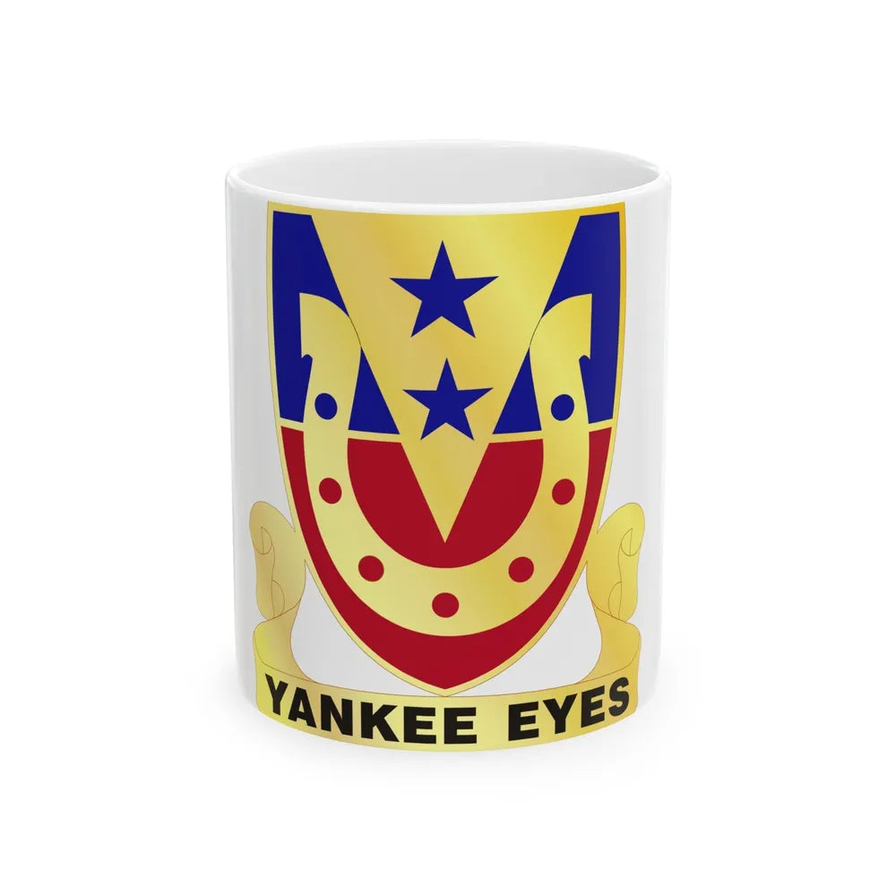 110 Cavalry Regiment (U.S. Army) White Coffee Mug-11oz-Go Mug Yourself