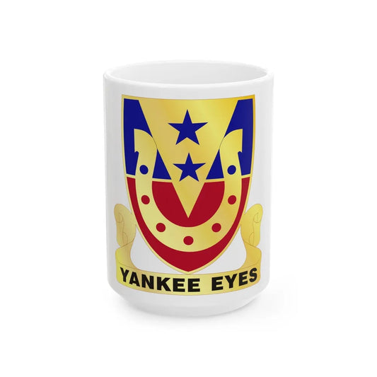 110 Cavalry Regiment (U.S. Army) White Coffee Mug-15oz-Go Mug Yourself