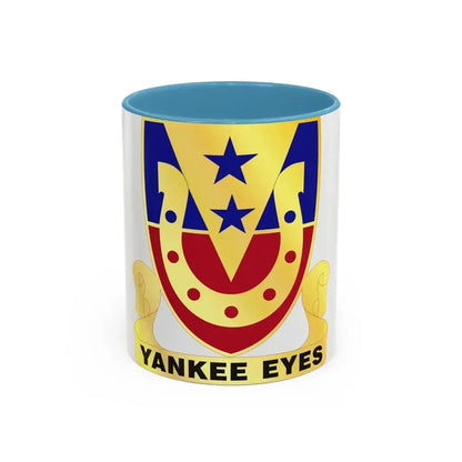 110 Cavalry Regiment (U.S. Army) Accent Coffee Mug 11oz Light Blue - Go Mug Yourself