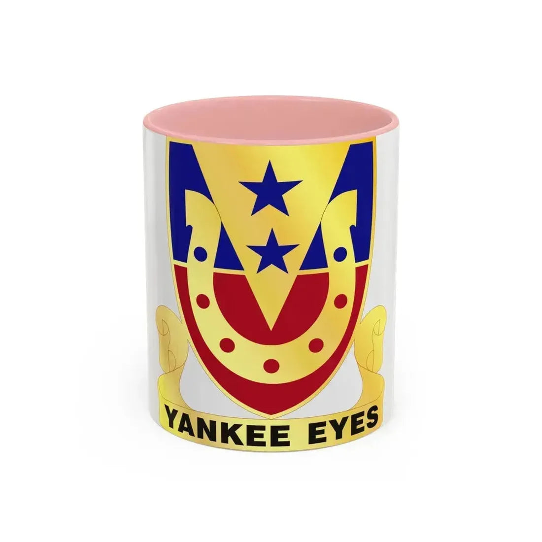 110 Cavalry Regiment (U.S. Army) Accent Coffee Mug 11oz Pink - Go Mug Yourself