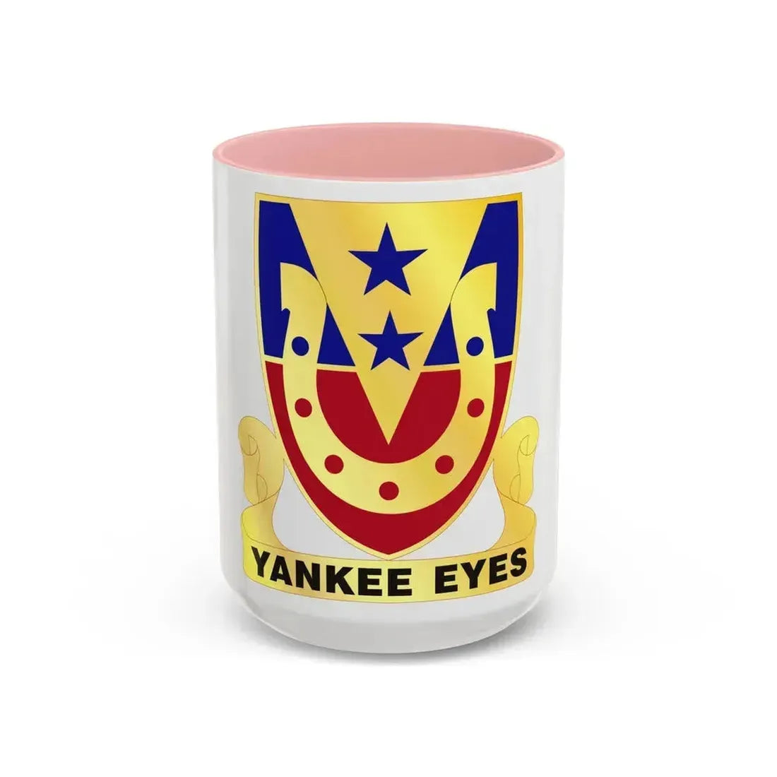 110 Cavalry Regiment (U.S. Army) Accent Coffee Mug 15oz Pink - Go Mug Yourself