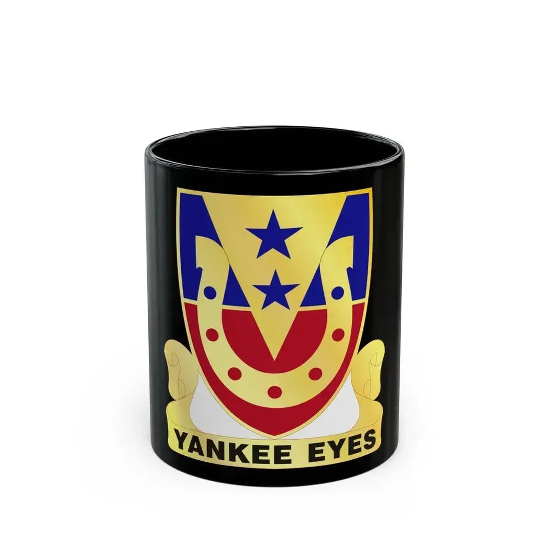 110 Cavalry Regiment (U.S. Army) Black Coffee Mug 11oz - Go Mug Yourself