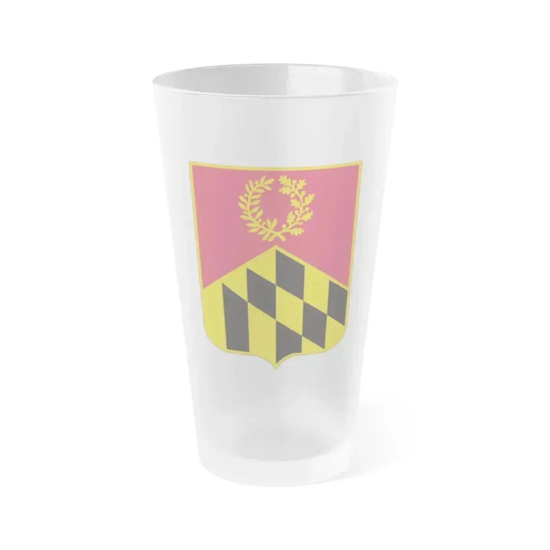 110 Information Operations Battalion (U.S. Army) Frosted Pint Glass 16oz Default Title - Go Mug Yourself