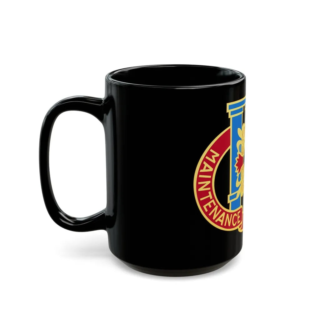 110 Maintenance Battalion (U.S. Army) Black Coffee Mug-Go Mug Yourself