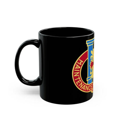 110 Maintenance Battalion (U.S. Army) Black Coffee Mug-Go Mug Yourself