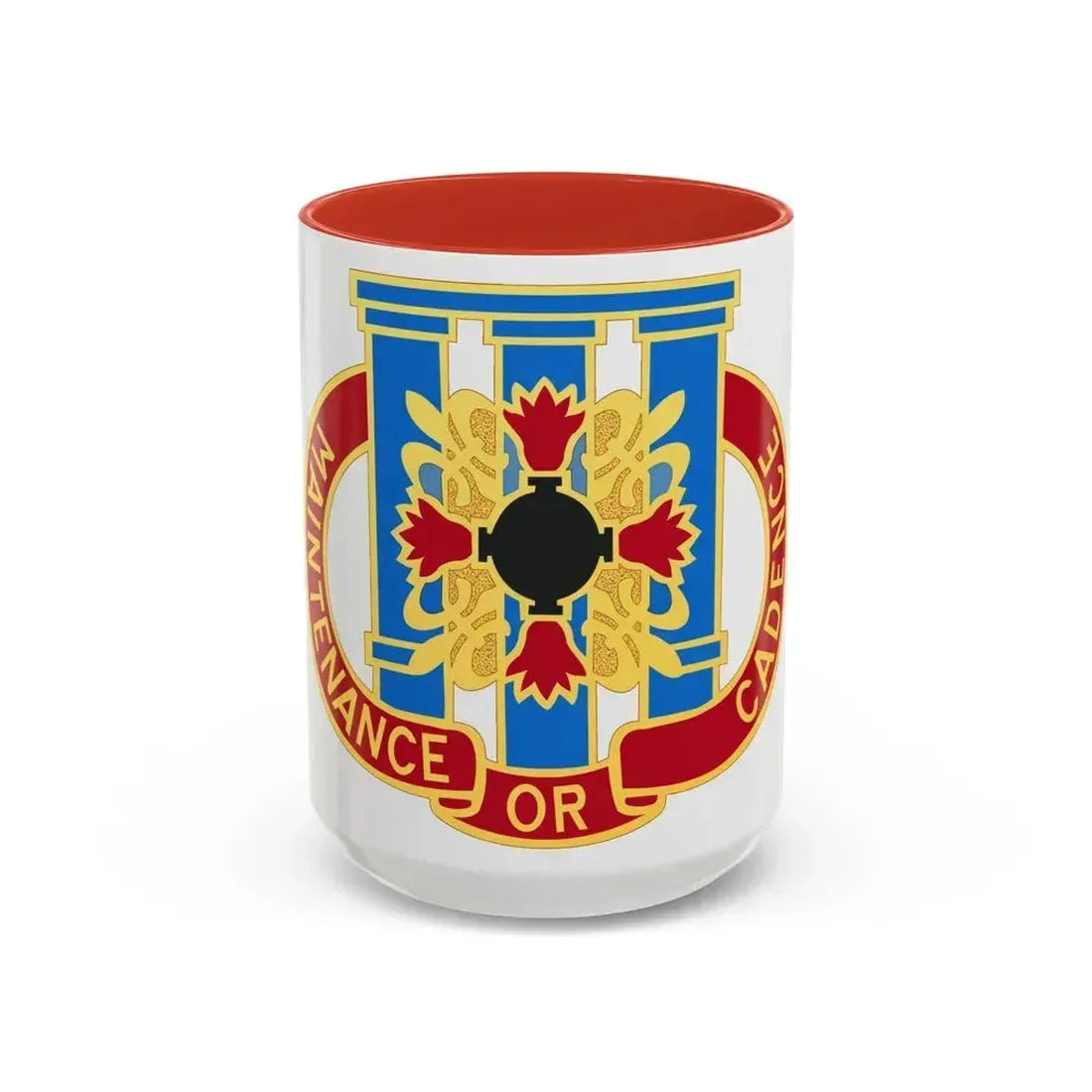 110 Maintenance Battalion (U.S. Army) Accent Coffee Mug 11oz Pink - Go Mug Yourself