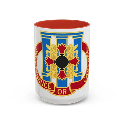 110 Maintenance Battalion (U.S. Army) Accent Coffee Mug 11oz Pink - Go Mug Yourself