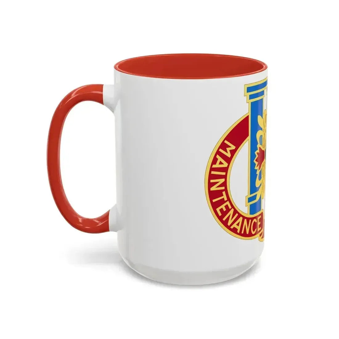 110 Maintenance Battalion (U.S. Army) Accent Coffee Mug - Go Mug Yourself
