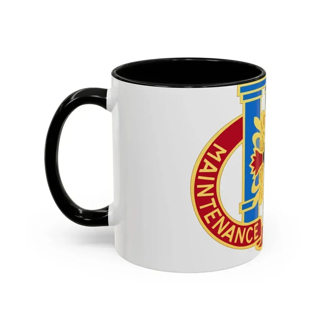 110 Maintenance Battalion (U.S. Army) Accent Coffee Mug - Go Mug Yourself