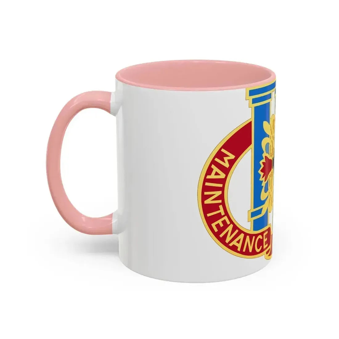 110 Maintenance Battalion (U.S. Army) Accent Coffee Mug - Go Mug Yourself