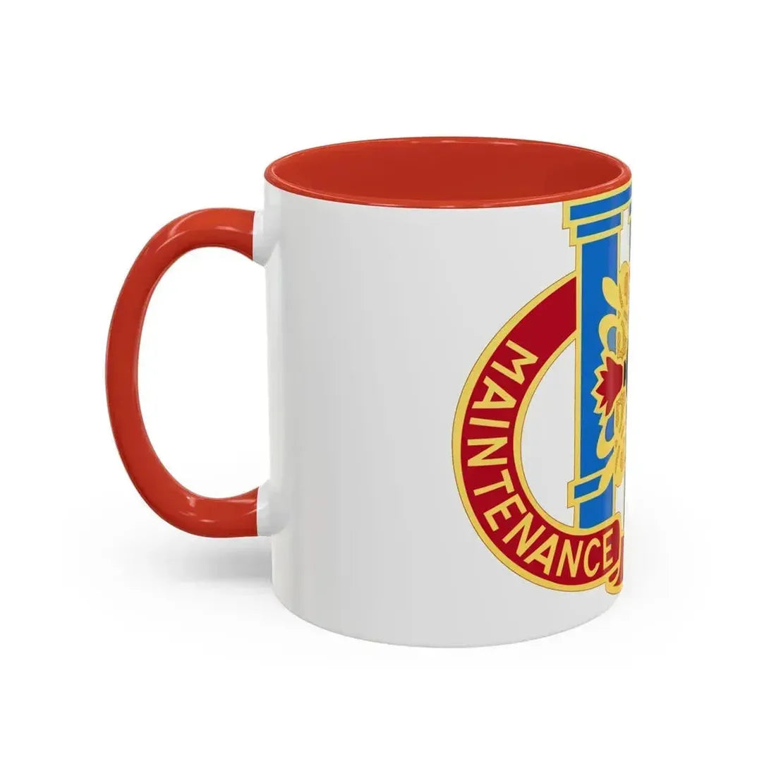 110 Maintenance Battalion (U.S. Army) Accent Coffee Mug - Go Mug Yourself