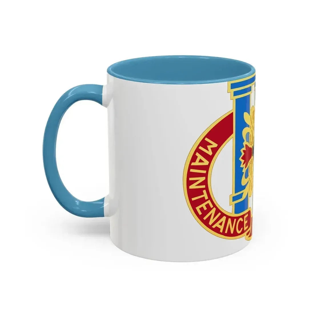 110 Maintenance Battalion (U.S. Army) Accent Coffee Mug - Go Mug Yourself