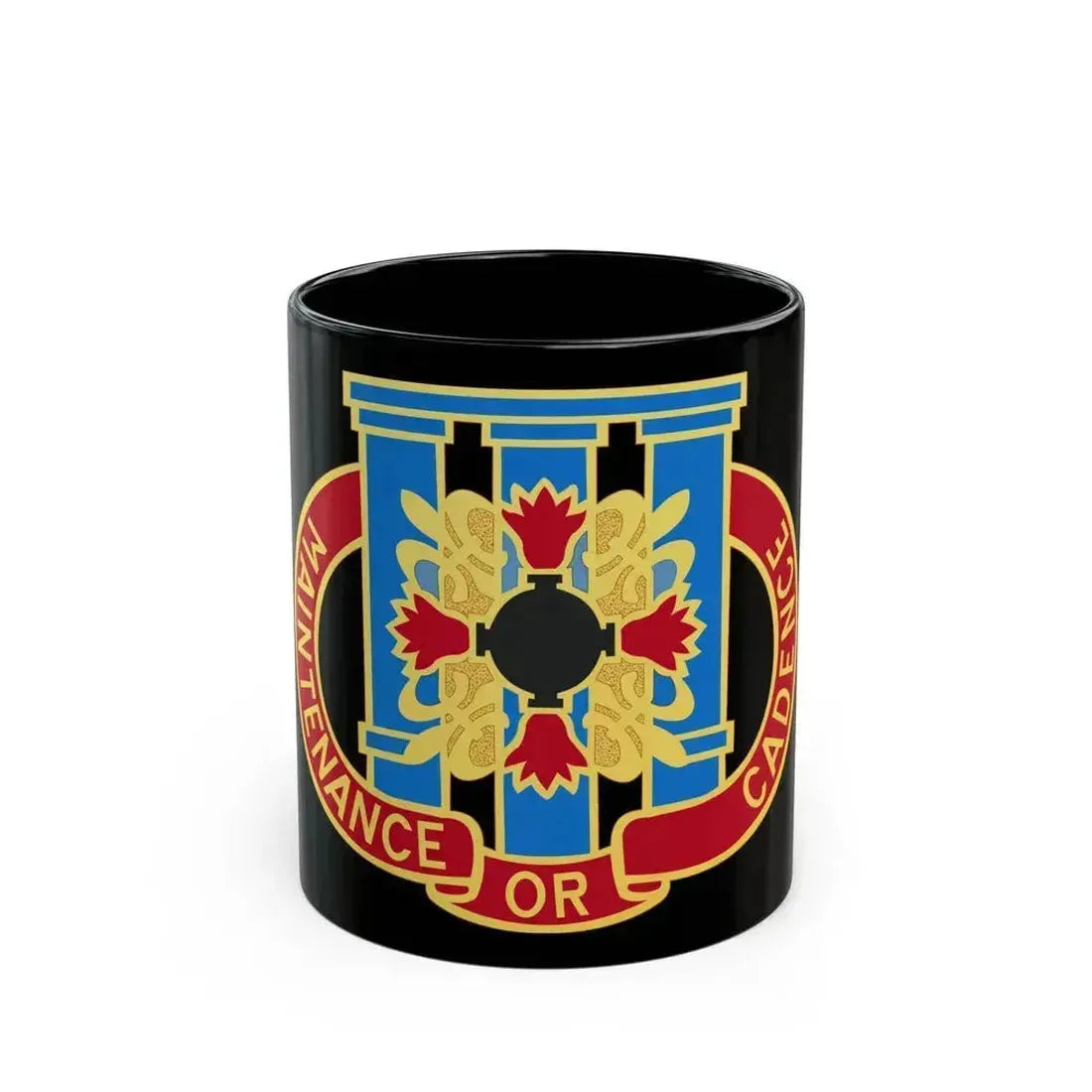 110 Maintenance Battalion (U.S. Army) Black Coffee Mug 11oz - Go Mug Yourself