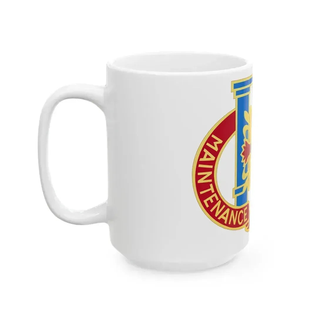 110 Maintenance Battalion (U.S. Army) White Coffee Mug - Go Mug Yourself