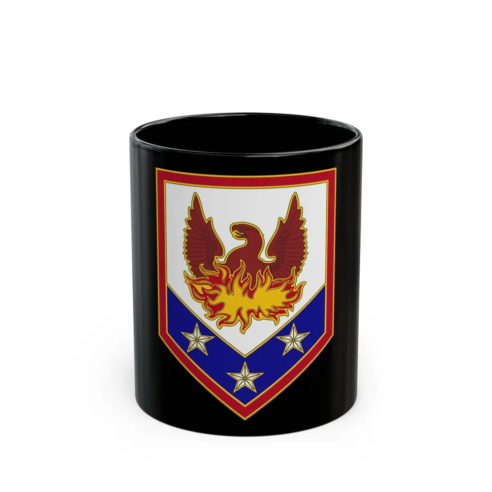 110 Maneuver Enhancement Brigade (U.S. Army) Black Coffee Mug-11oz-Go Mug Yourself